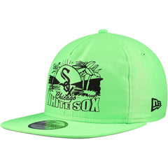 Chicago White Sox New Era Neon Golfer Snapback Hat - Green Hats