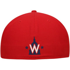 Washington Nationals New Era Shadow Logo 59FIFTY Fitted Hat - Red Hats