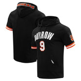 Joe Burrow Cincinnati Bengals Pro Standard Player Name & Number Hoodie T-Shirt Black