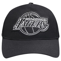 Los Angeles Lakers Pro Standard Paint the City Pinch Front Snapback Hat Black