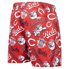 Cincinnati Reds Pro Standard Toss Logo Woven Shorts - Black Shorts