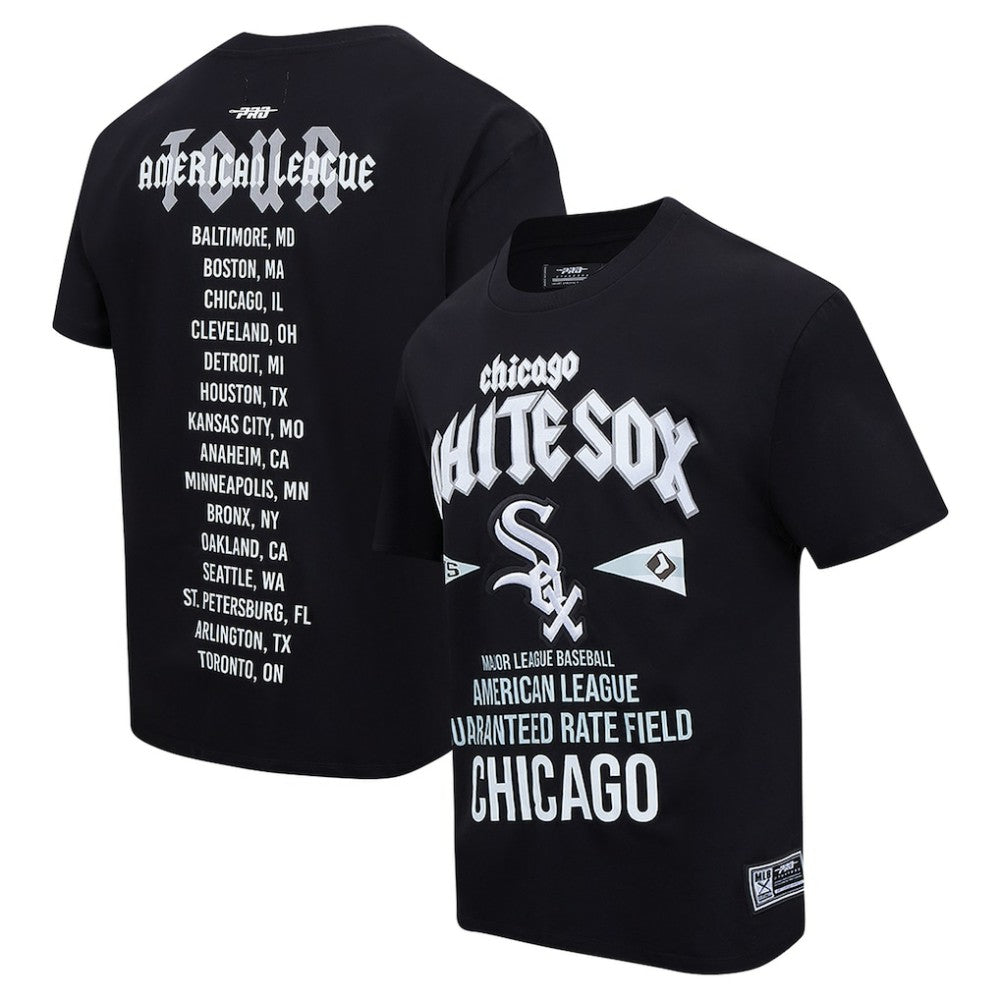 Chicago White Sox Pro Standard Oversized City Tour T-Shirt - Black T-shirts
