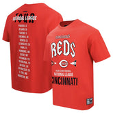Cincinnati Reds Pro Standard Oversized City Tour T-Shirt - Red T-shirts