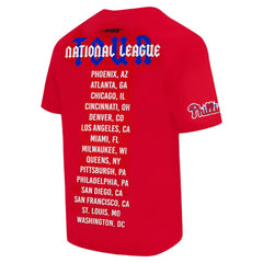 Philadelphia Phillies Pro Standard Oversized City Tour T-Shirt - Red T-shirts