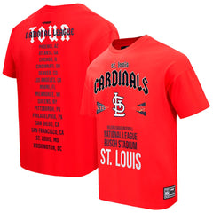 St. Louis Cardinals Pro Standard Oversized City Tour T-Shirt - Red T-shirts