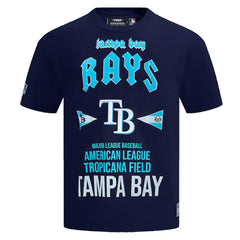 Tampa Bay Rays Pro Standard Oversized City Tour T-Shirt - Navy T-shirts