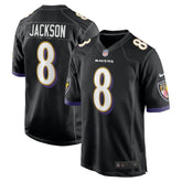 NFL Lamar Jackson Baltimore Ravens Alternate Game Jersey - Black