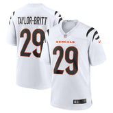 NFL Cam Taylor-Britt Cincinnati Bengals Game Jersey - White