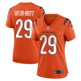 NFL Cam Taylor-Britt Cincinnati Bengals Women's Alternate Game Jersey - Orange