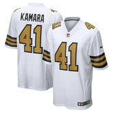 NFL Alvin Kamara New Orleans Saints Alternate Game Jersey - White