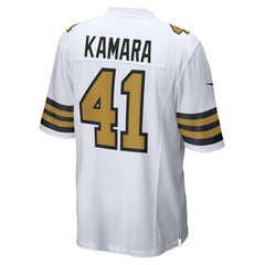 NFL Alvin Kamara New Orleans Saints Alternate Game Jersey - White