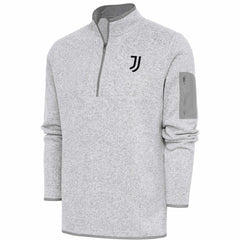 Juventus Elevate Quarter-Zip Pullover Heather Gray sale