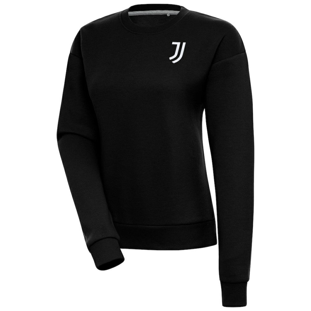 Juventus Women's Takeover Crewneck Pullover Sweatshirt Black