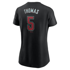 Alek Thomas Arizona Diamondbacks Nike Women's 2024 Fuse Name & Number T-Shirt - Black T-shirts
