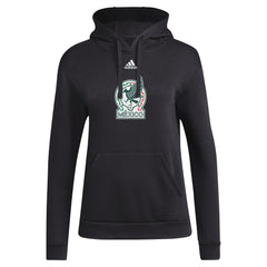 Mexico National Team Women's Crest Pullover Hoodie Black shop