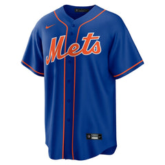 MLB Francisco Lindor New York Mets Nike Big & Tall Alternate Replica Player Jersey - Royal
