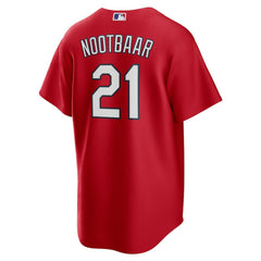 MLB Lars Nootbaar St. Louis Cardinals Nike Big & Tall Alternate Replica Player Jersey - Red