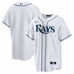 MLB Tampa Bay Rays Nike Home Big & Tall Replica Jersey - White