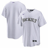 MLB Colorado Rockies Nike Home Big & Tall Replica Jersey - White