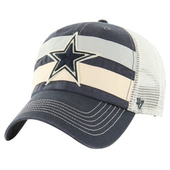 Dallas Cowboys '47 Clubhouse Boon Trucker Clean Up Adjustable Hat Navy/Natural