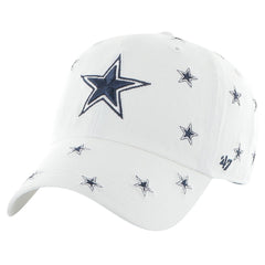 Dallas Cowboys '47 Women's Confetti Clean Up Adjustable Hat White