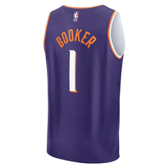 NBA Devin Booker Phoenix Suns Youth Fast Break Player Jersey sale - Icon Editi- Purple
