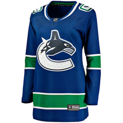 NHL Vancouver Canucks Fanatics Women's Premier Breakaway Jersey - Blue