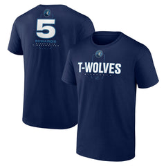 Anthony Edwards Minnesota Timberwolves Behind The Back Name & Number T-Shirt Navy