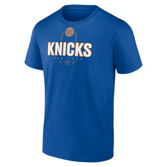 Jalen Brunson New York Knicks Behind The Back Name & Number T-Shirt Blue