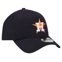 Houston Astros New Era Team Color A-Frame 9FORTY Adjustable Hat - Navy Hats