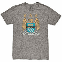 Manchester City 1863FC Retro Crest T-Shirt Heather Gray shop