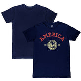 Club America 1863FC Established Slub T-Shirt Navy sale