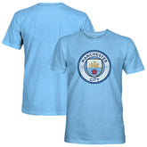 Manchester City 1863FC Color Crest Twisted Tri-Blend Slub T-Shirt Sky Blue