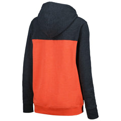 San Francisco Giants New Era Women's Color Block Full-Zip Hoodie Jacket - Black Jackets