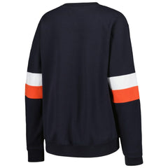 Houston Astros New Era Women's Game Day Crew Pullover Sweatshirt - Navy Pullover