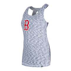 Boston Red Sox New Era Women's Space Dye Keyhole Back Tank Top - Navy Tanks