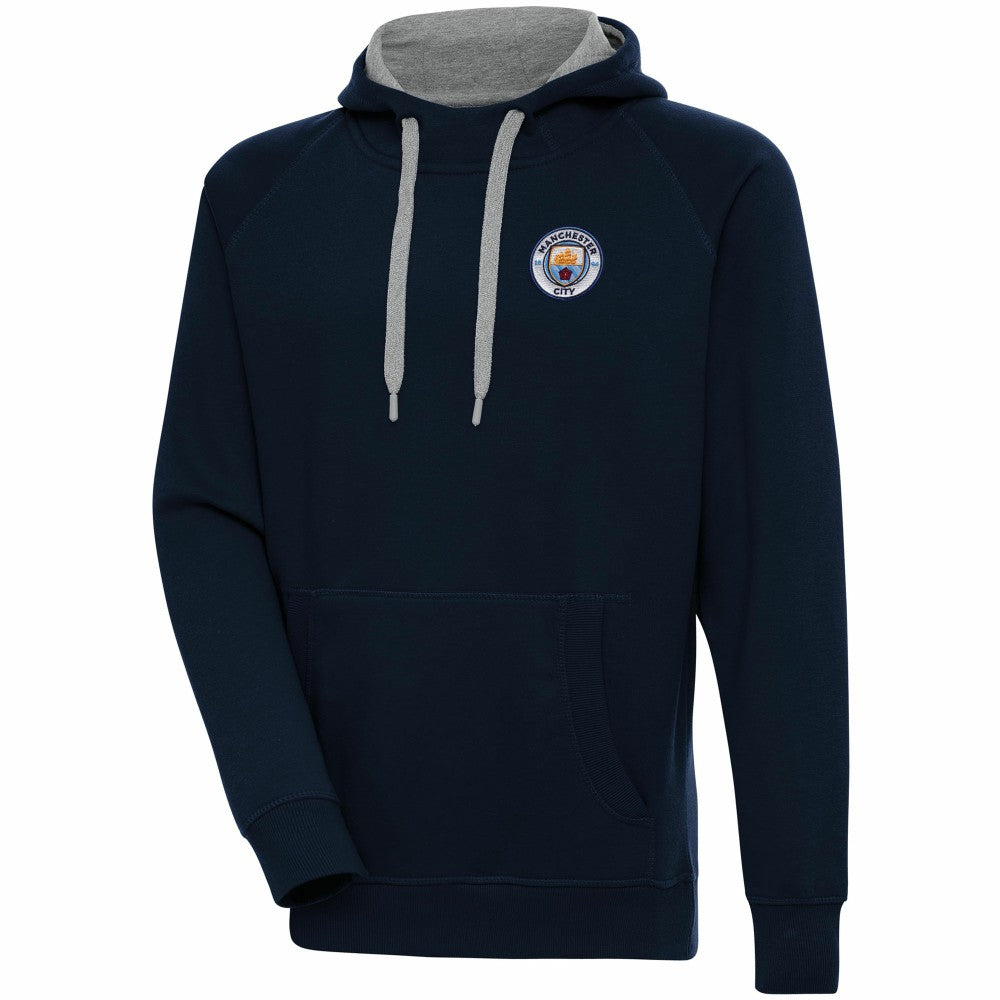 Manchester City Takeover Pullover Hoodie Navy