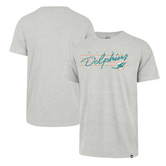 Miami Dolphins '47 Downburst Franklin T-Shirt Gray