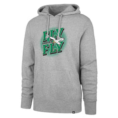 Philadelphia Eagles '47 Fly Eagles Fly Regional Headline Pullover Hoodie Gray