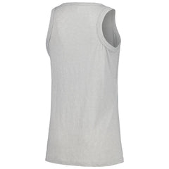 Miami Marlins Soft as a Grape Women's Gauze High Neck Tank Top - Gray Tanks