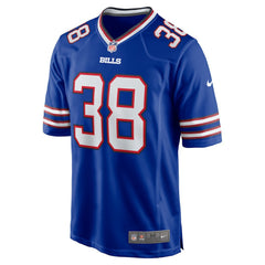 NFL Tre Norwood Buffalo Bills Team Game Jersey - Royal