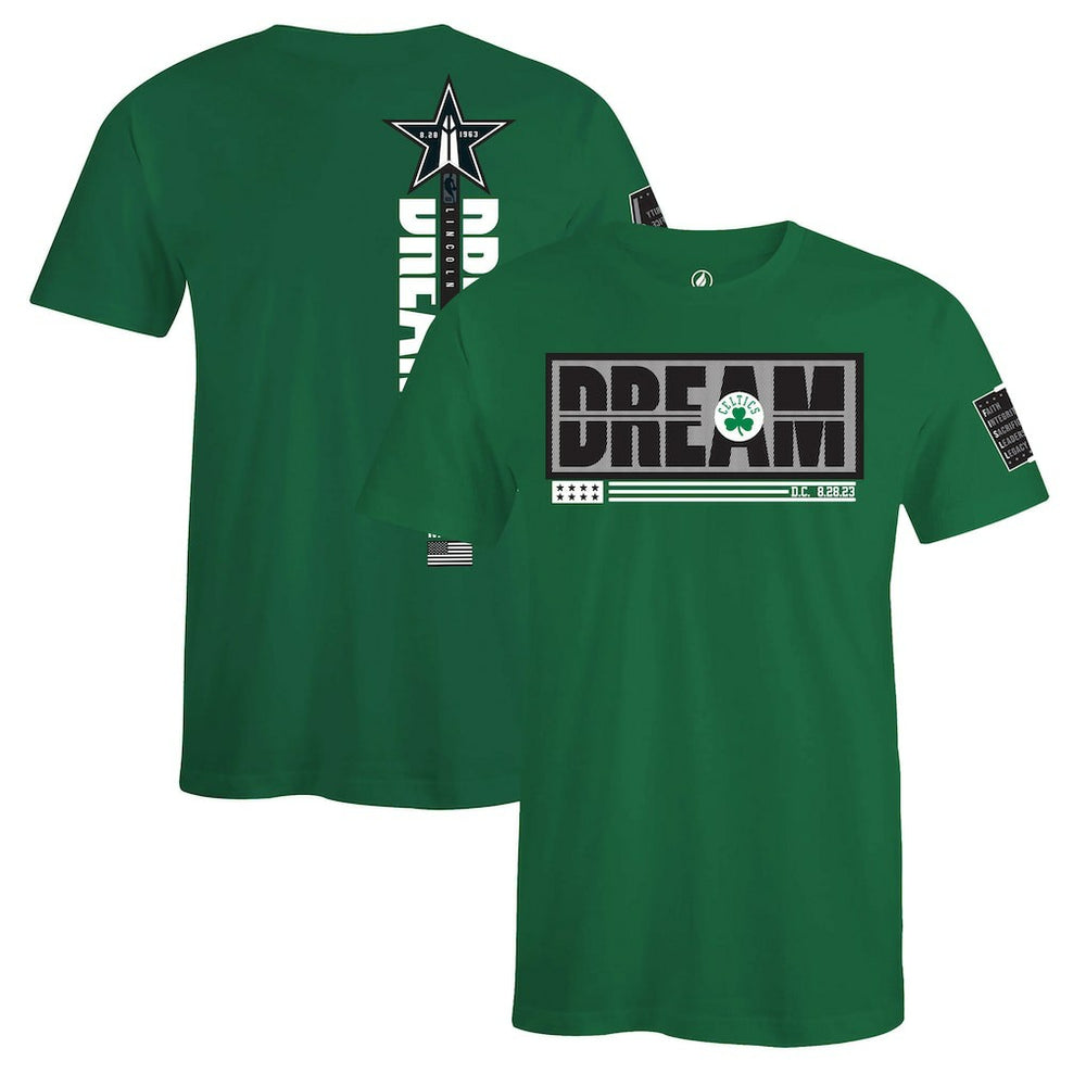 Boston Celtics FISLL x Black History Collection Unisex T-Shirt - Green