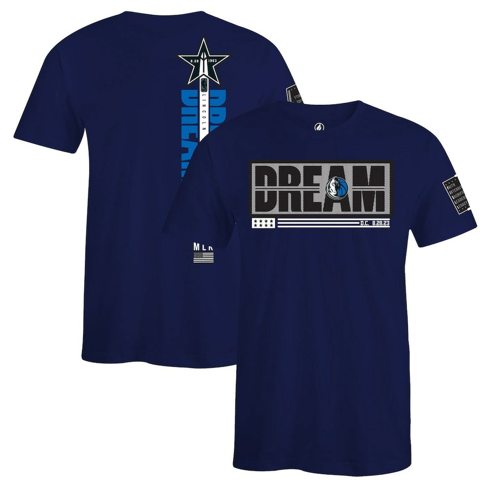 Dallas Mavericks FISLL x Black History Collection Unisex T-Shirt - Royal
