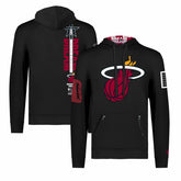 Miami Heat FISLL x Black History Collection Unisex Pullover Hoodie - Black