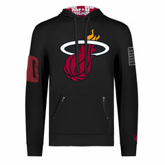 Miami Heat FISLL x Black History Collection Unisex Pullover Hoodie - Black