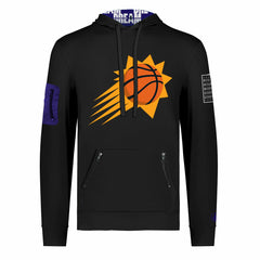 Phoenix Suns FISLL x Black History Collection Unisex Pullover Hoodie - Black