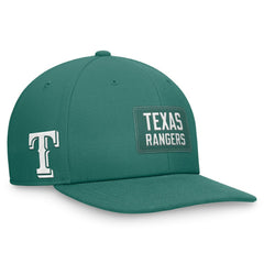 Texas Rangers Nike Bicoastal Pro Performance Snapback Hat - Green Hats