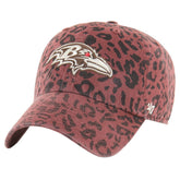 Baltimore Ravens '47 Women's Tawny Clean Up Adjustable Hat Brown