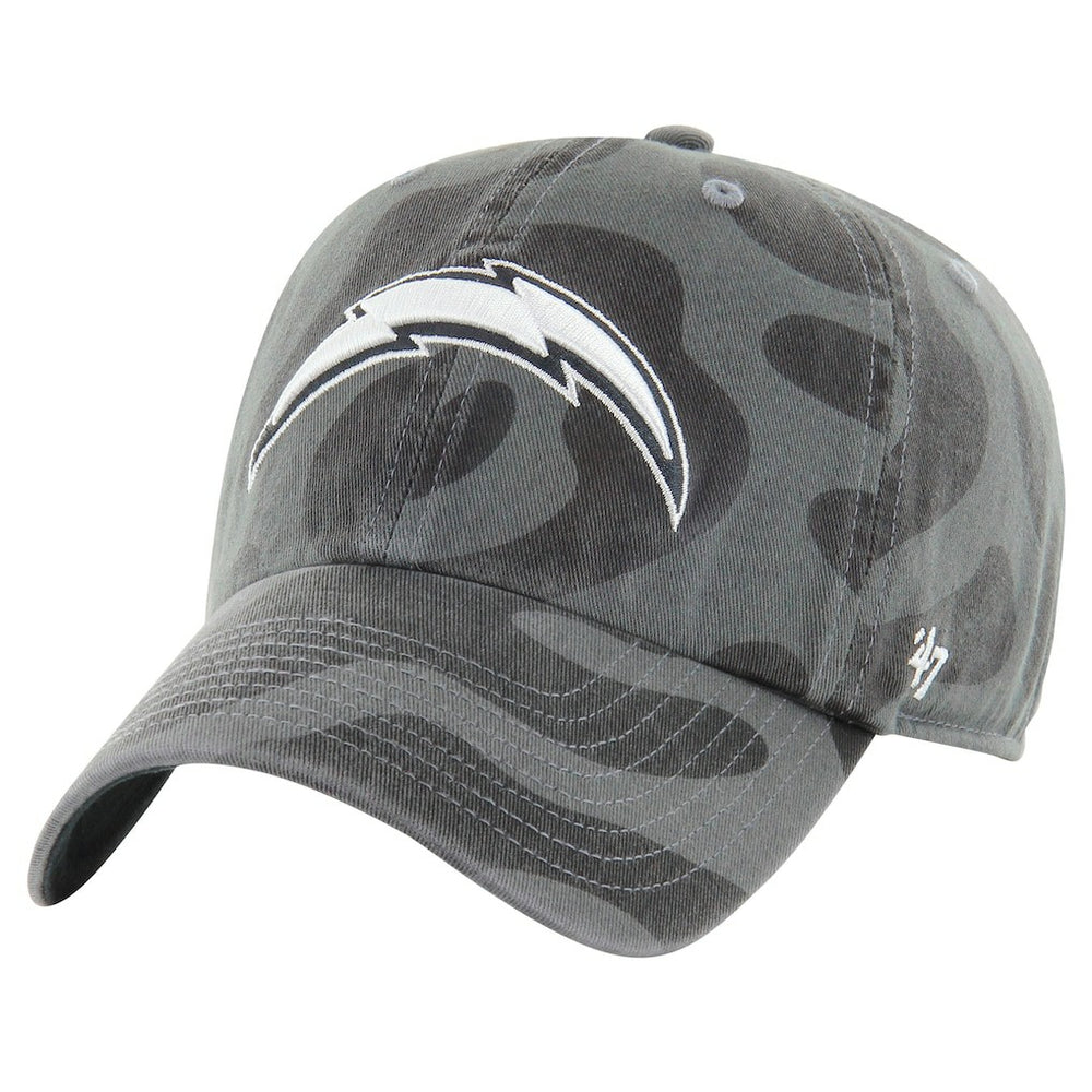Los Angeles Chargers '47 Women's Freeform Clean Up Adjustable Hat Charcoal