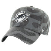Miami Dolphins '47 Women's Freeform Clean Up Adjustable Hat Charcoal